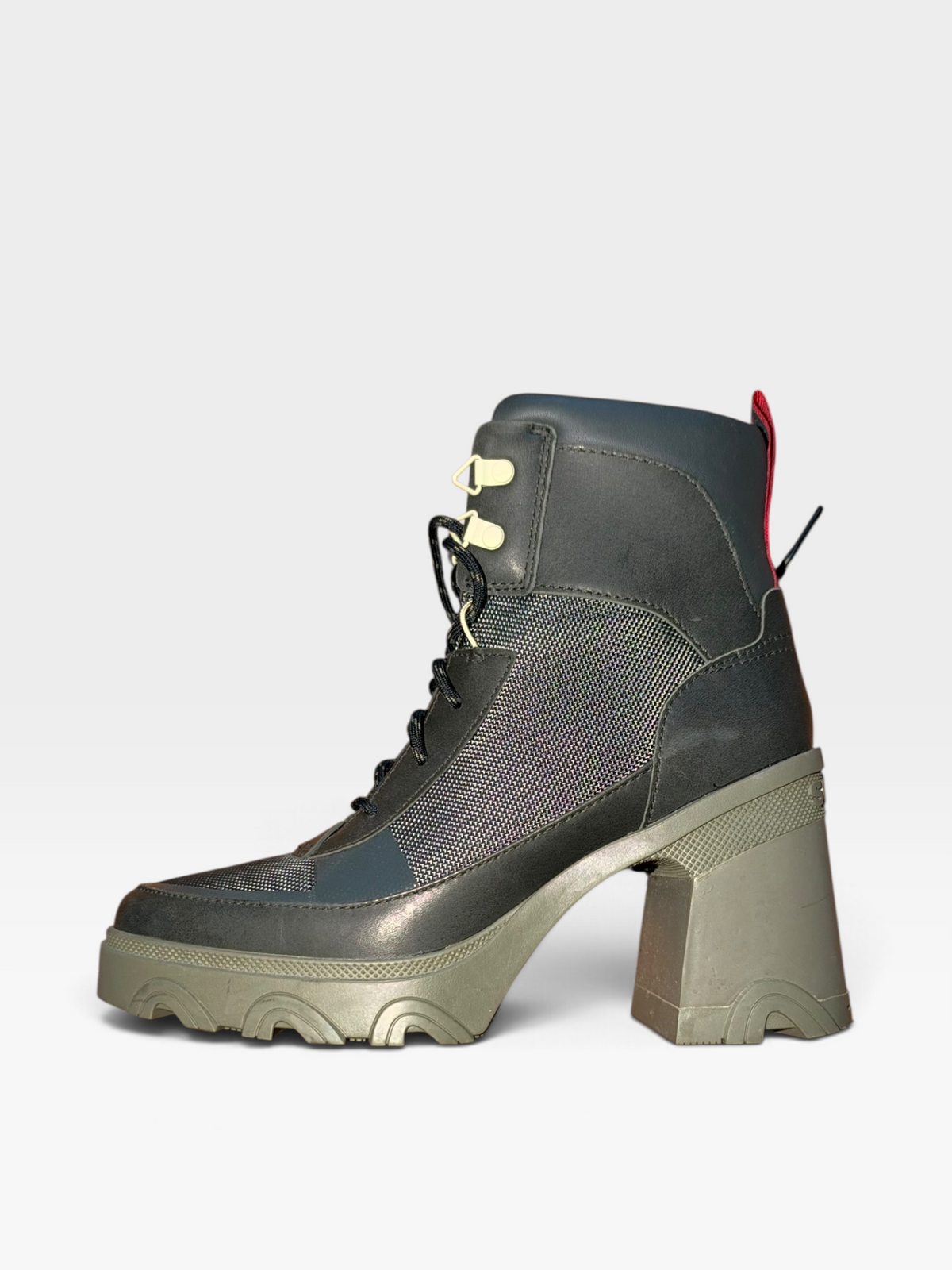 OLIVE SOREL BREX HEEL LACE BOOTS (ORG. $180) | 8