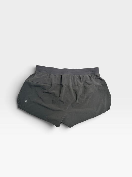 CHARCOAL GRAY LULULEMON SHORTS L