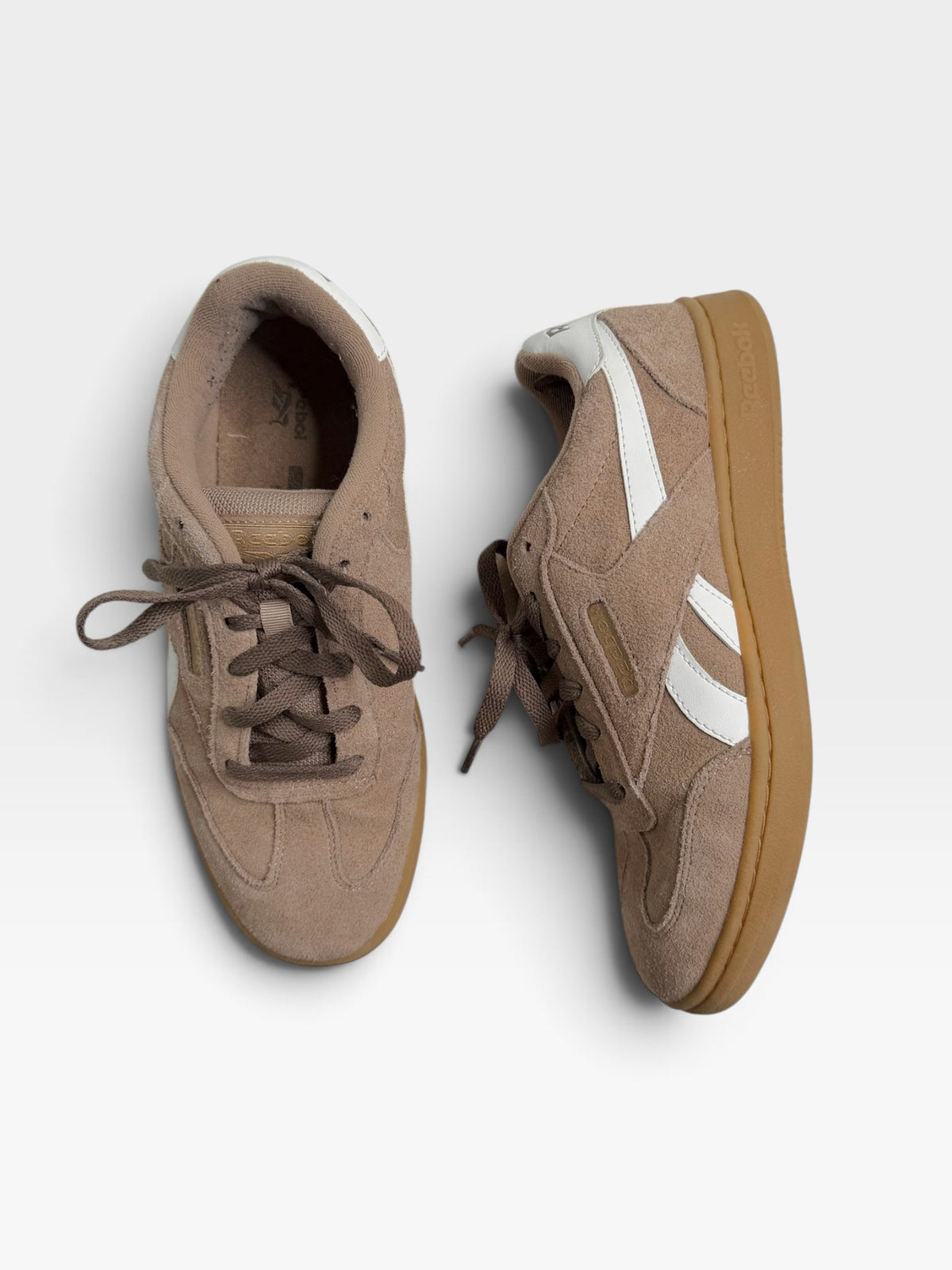 BROWN/WHITE REEBOK SNEAKER 7