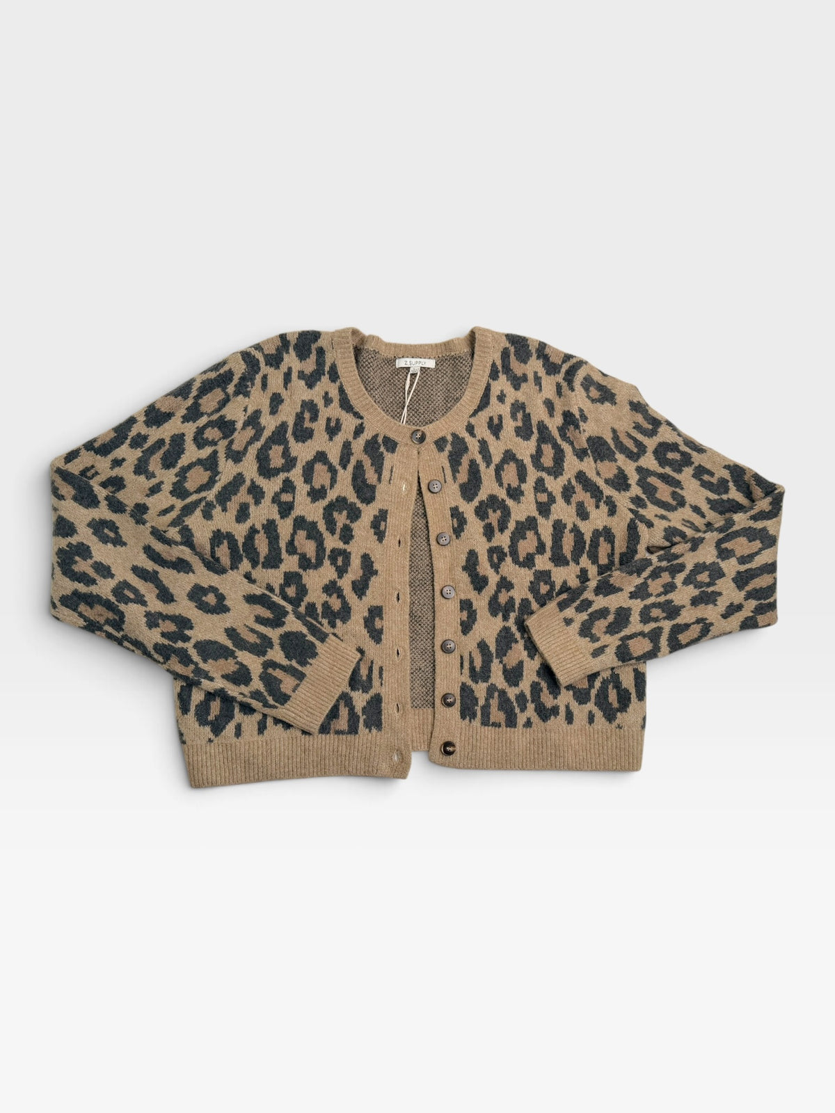 CHEETAH Z SUPPLY CARDIGAN (NWT $98) | L