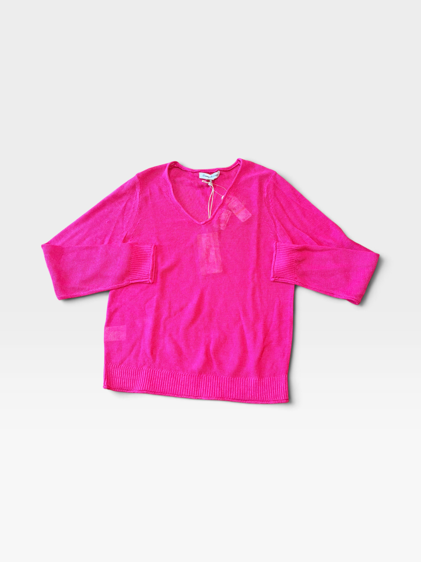 PINK TOMMY BAHAMA SWEATER TOP (NWT $128) M