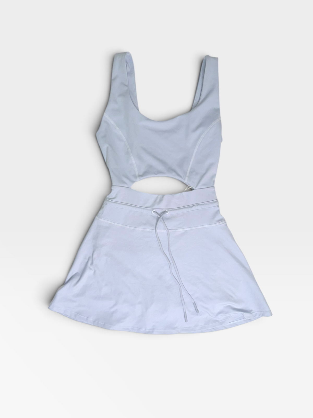 LIGHT BLUE L SPACE DRESS (NWT $150) S