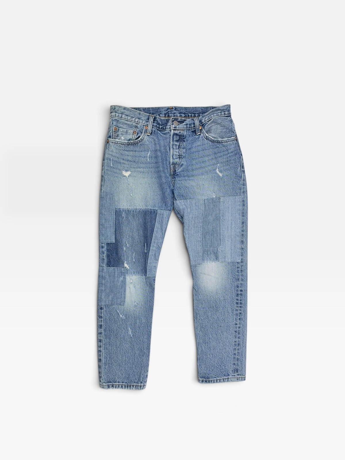PATCHED DENIM LEVI STRAUSS JEANS 27