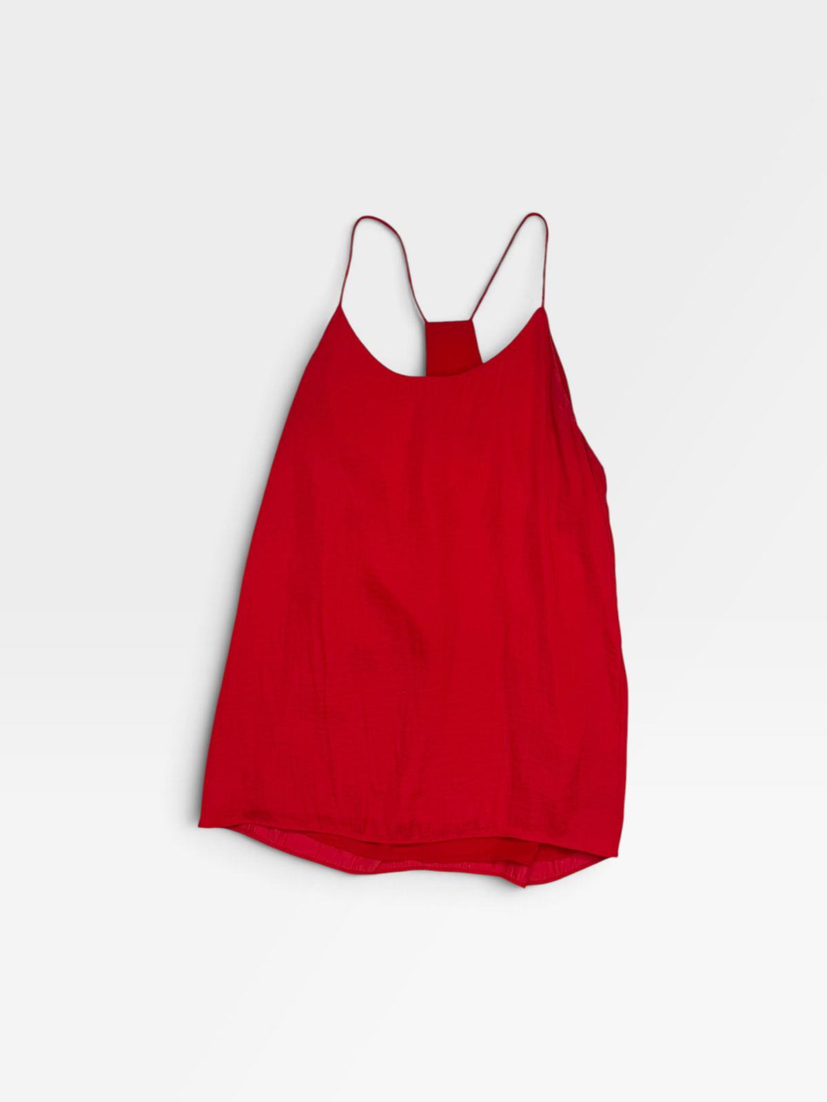 RED NAKED ZEBRA TOP S