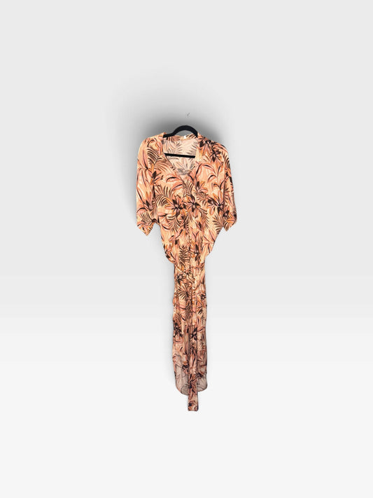 TROPICAL OLIVACEOUS DRESS S