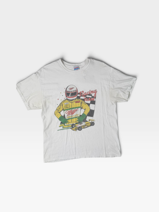 WHITE JUNK FOOD "MILLER" TSHIRT M