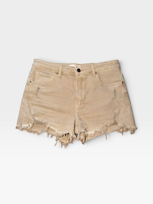 TAN RISEN SHORTS XL