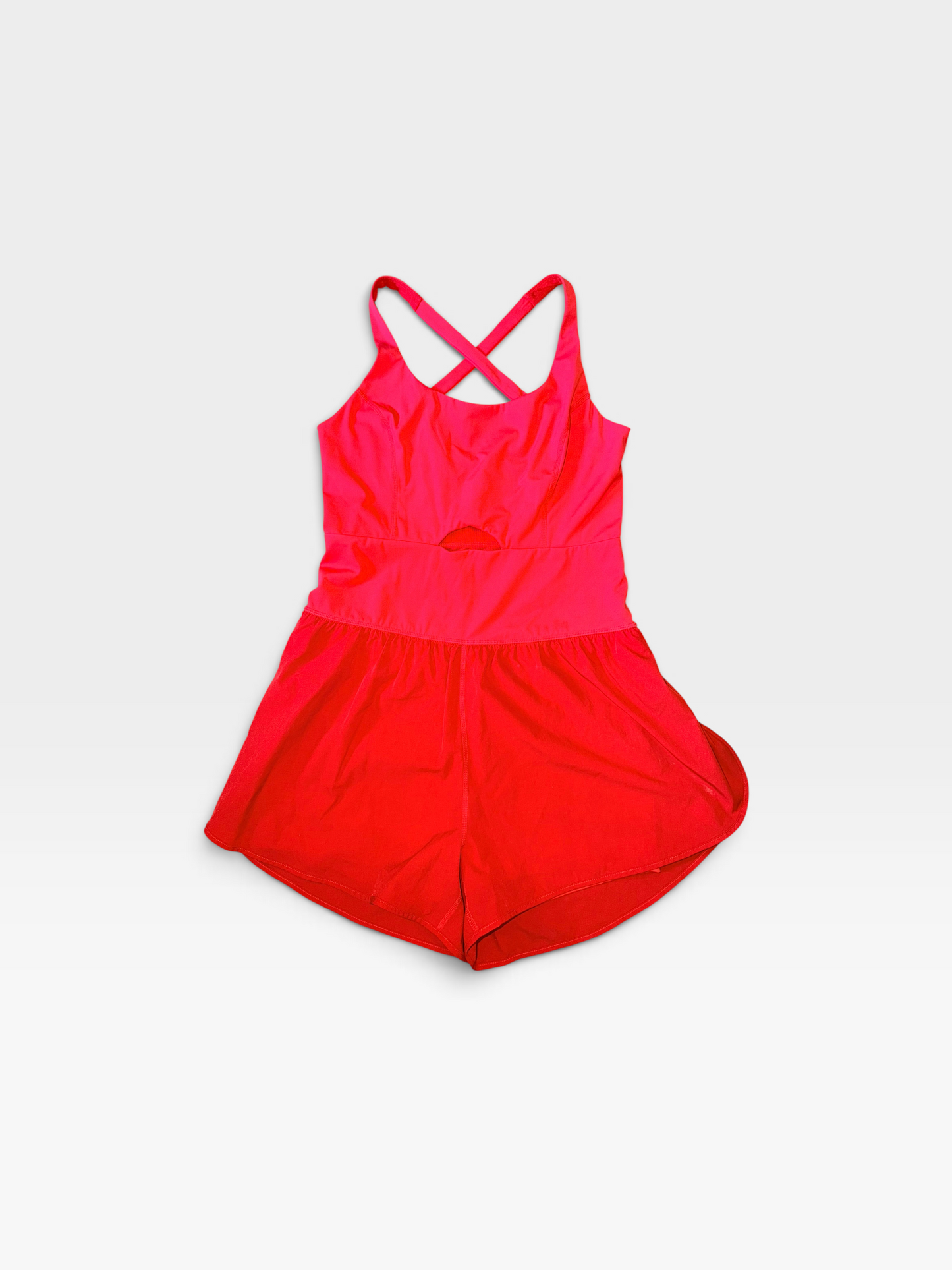 RED ROMPER M