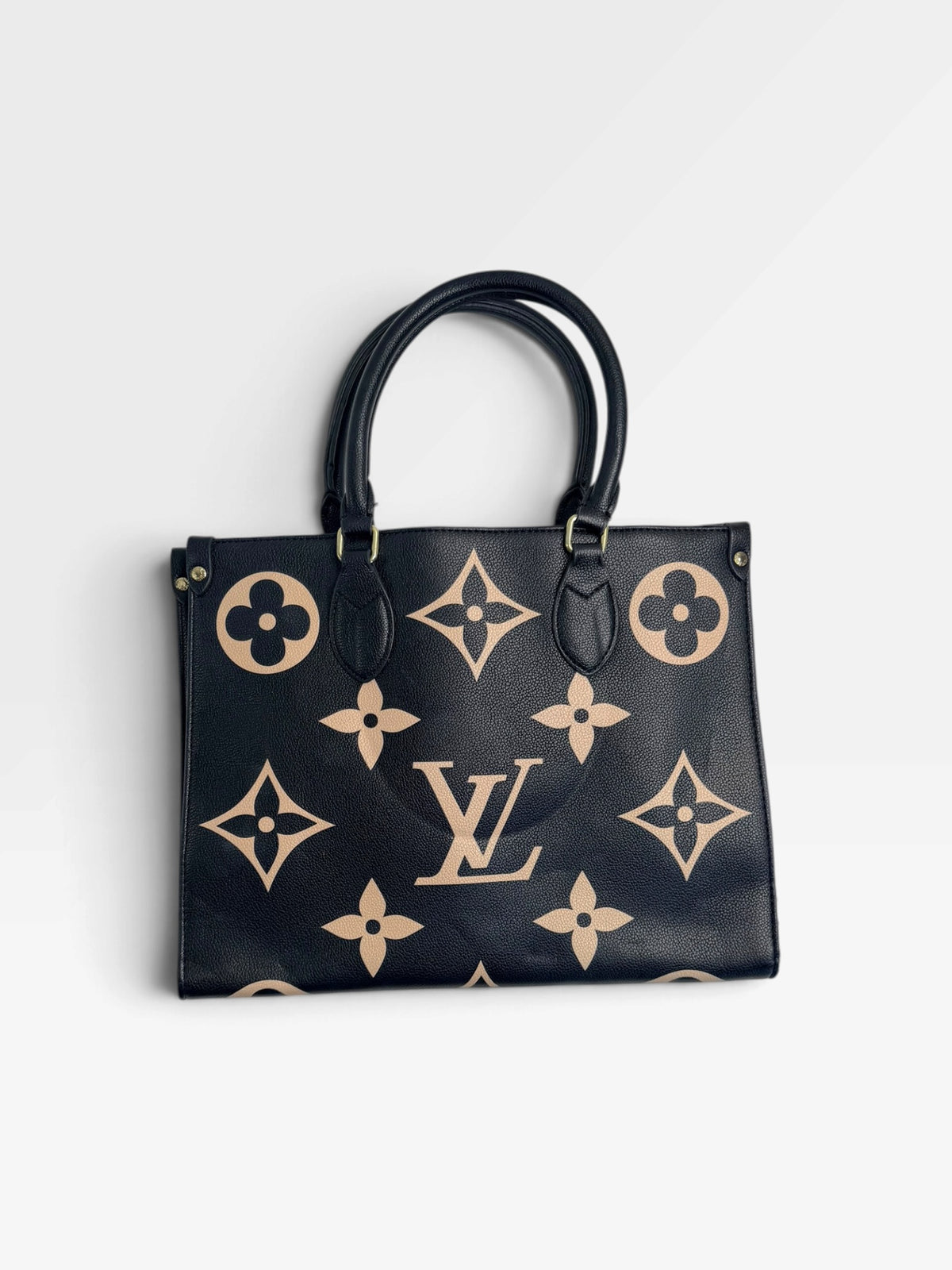 BLACK/TAN LV (NOT AUTH) PURSE