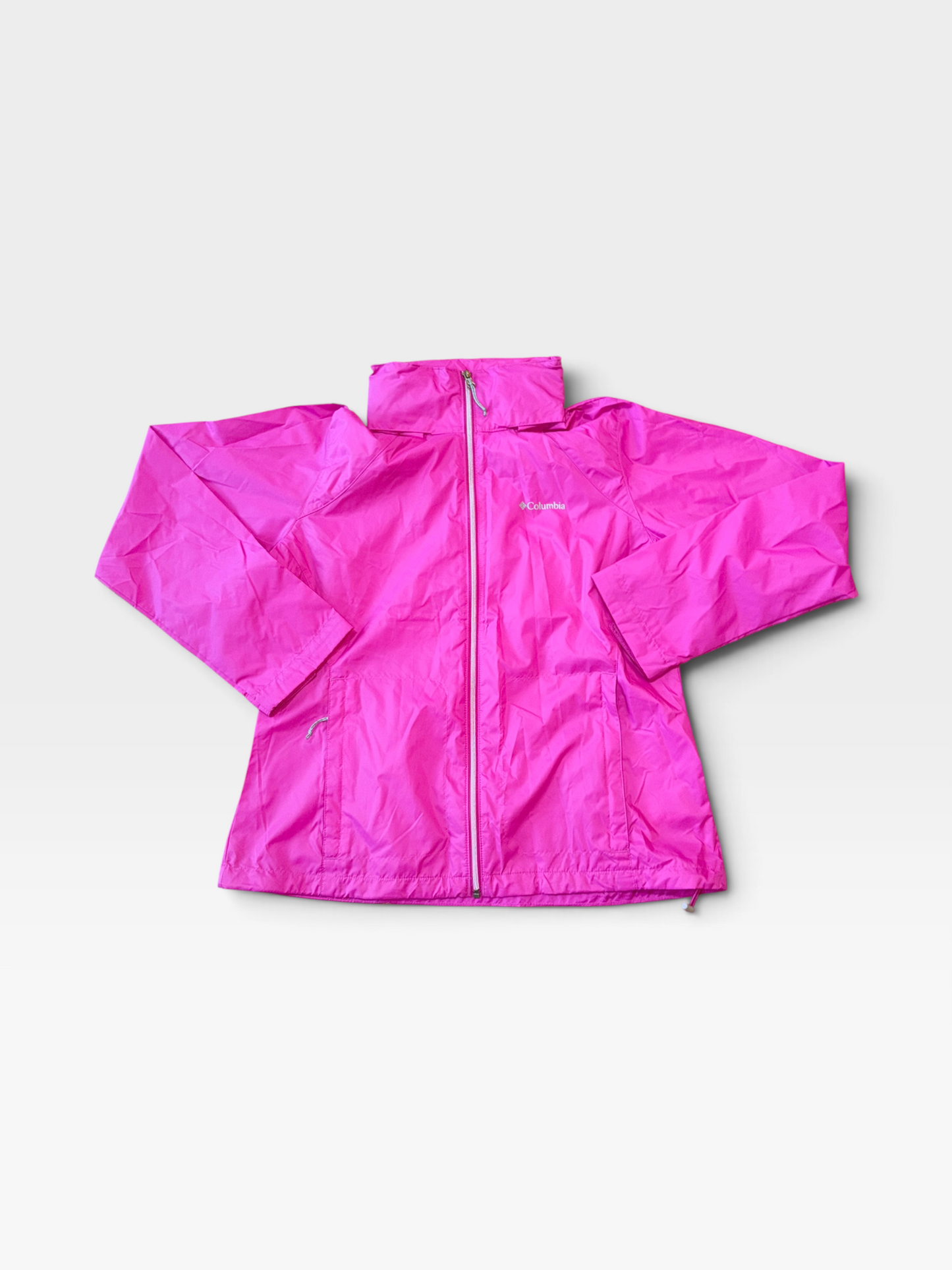 PINK COLUMBIA RAIN JACKET (NWT) XL