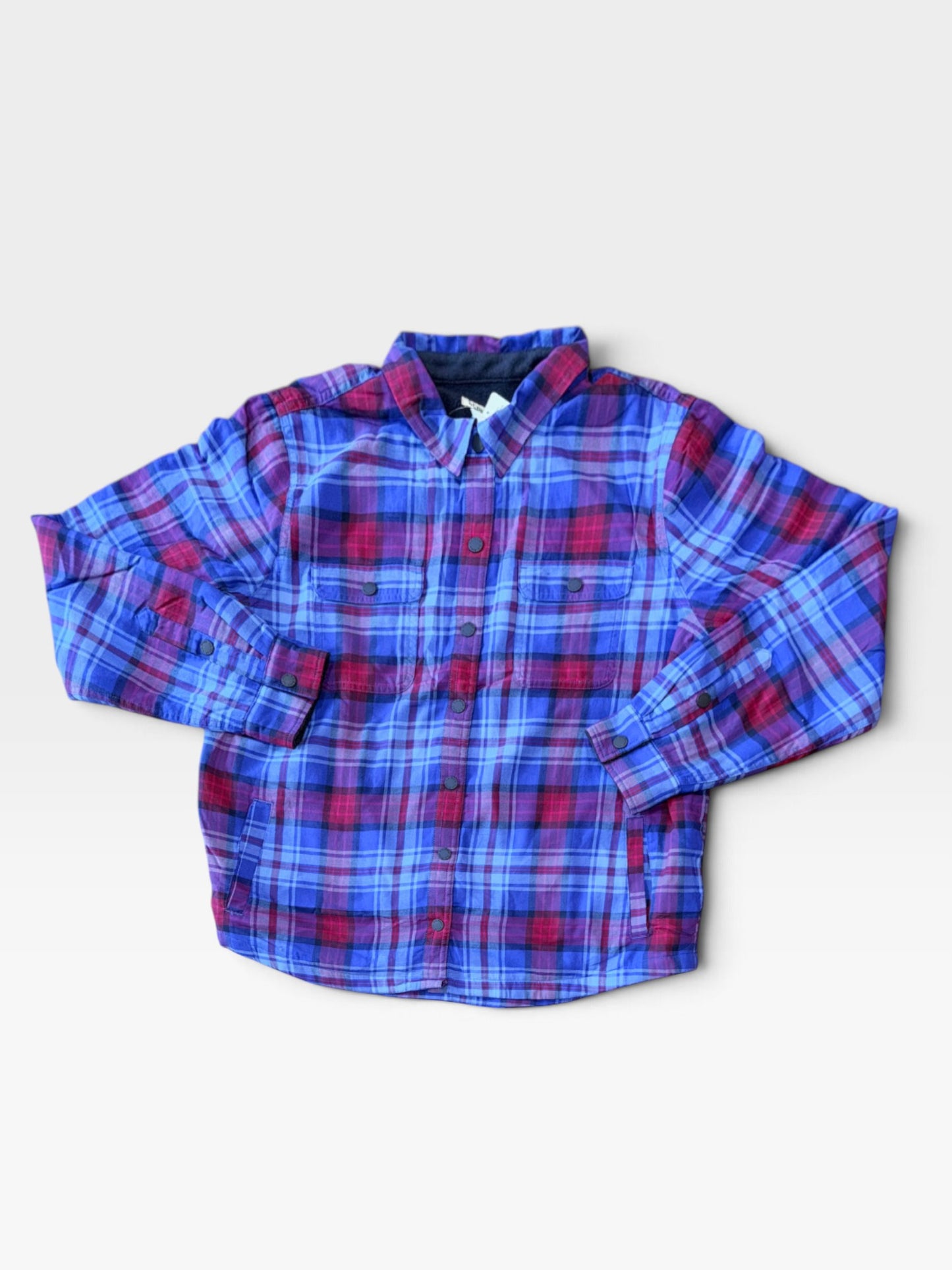 BLUE/RED FLANNEL L.L. BEAN JACKET (NWT $79) L