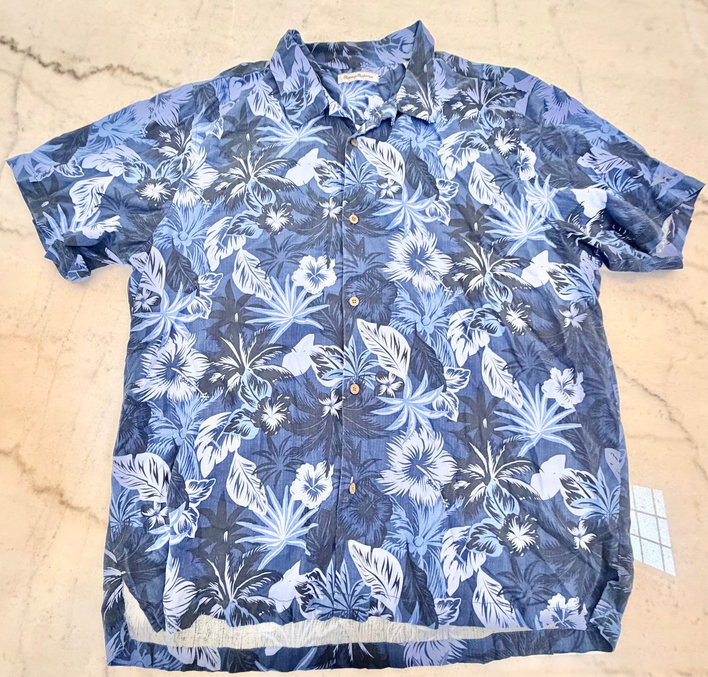 PALM TREE TOMMY BAHAMA SHIRT 2X
