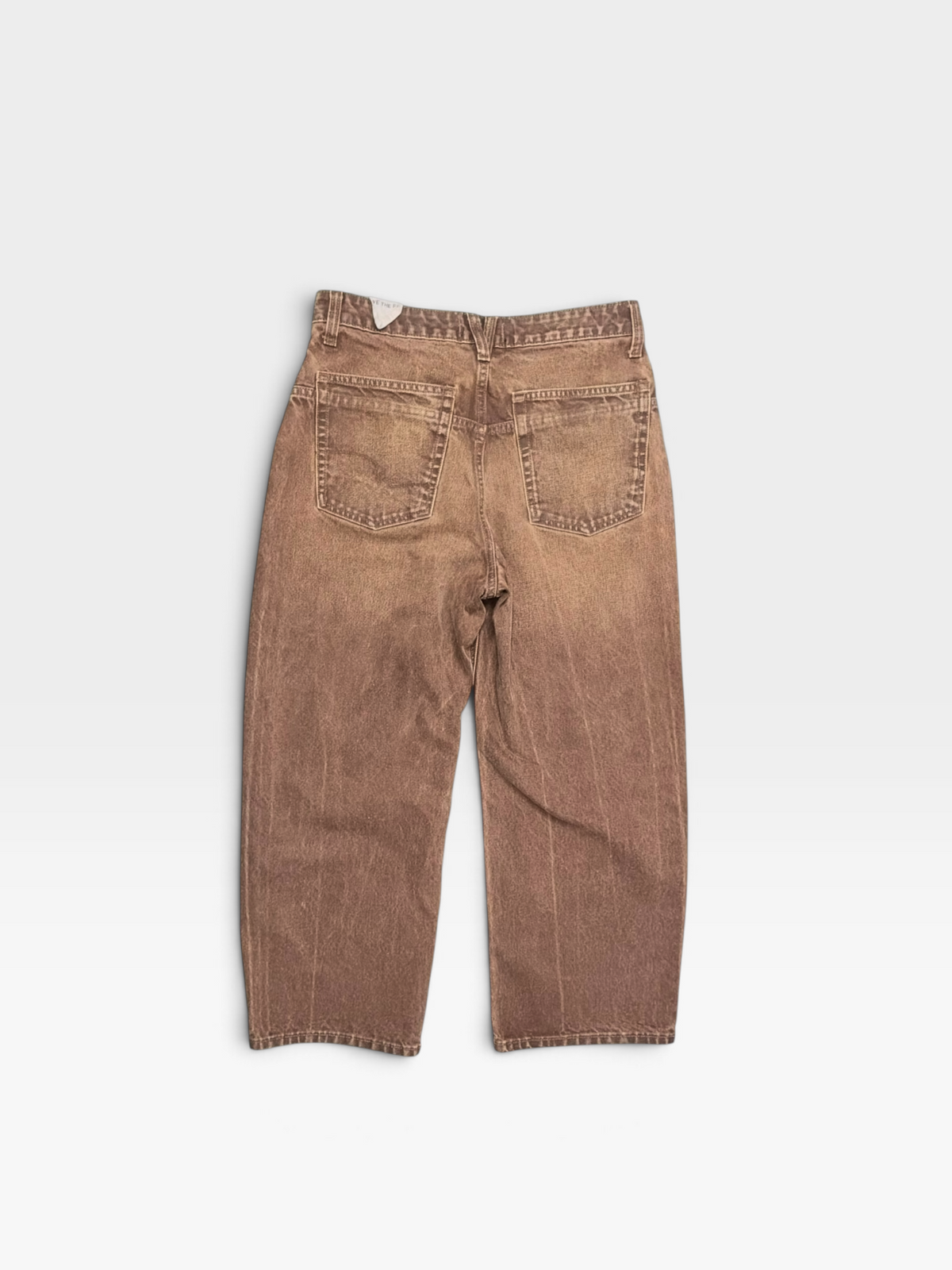 BROWN FREE PEOPLE PANTS 27