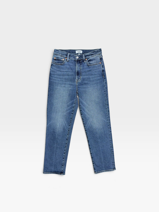 DARK WASH PISTOLA CHARLIE HIGH RISE STRAIGHT JEANS | 27