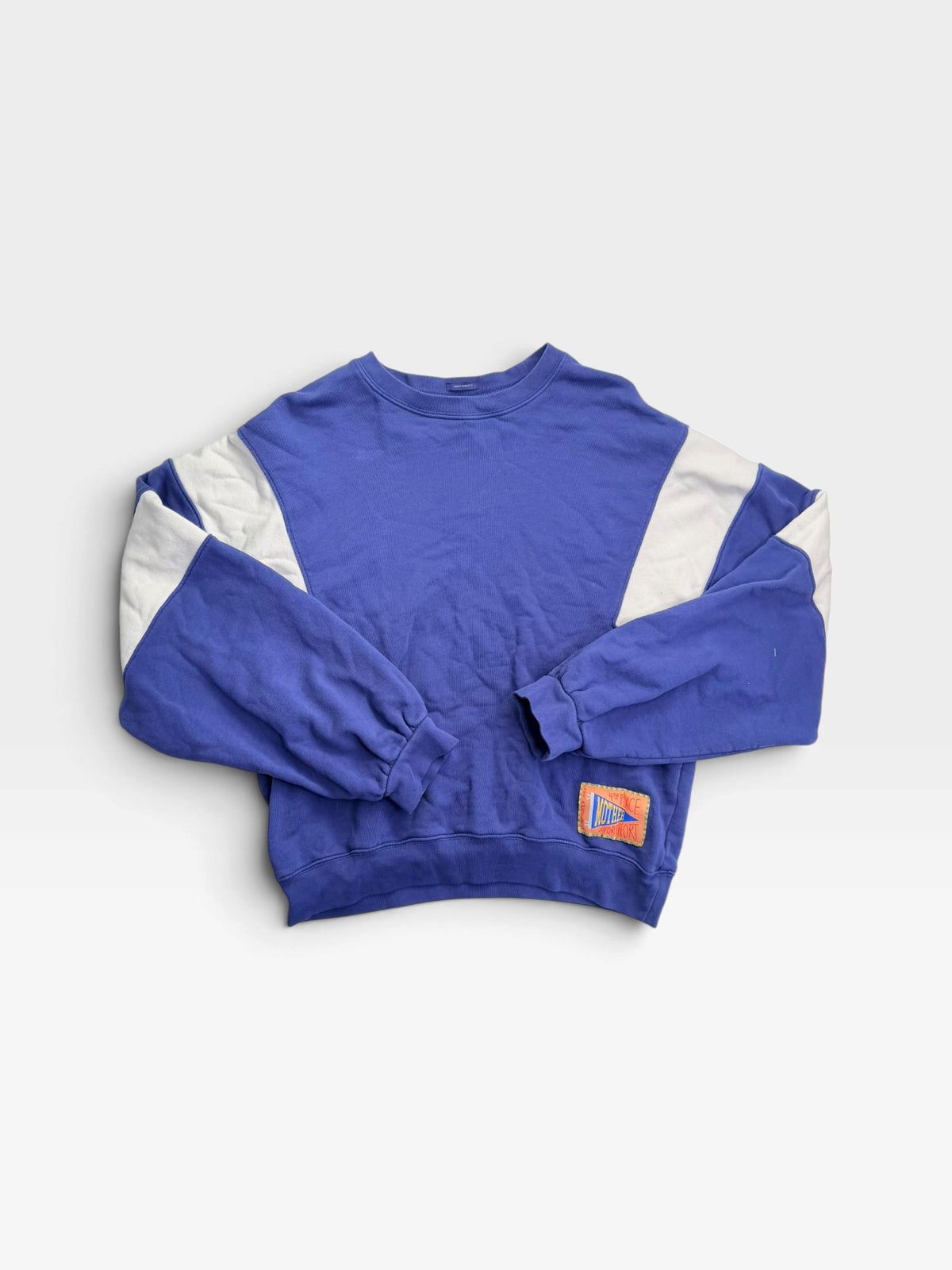 NAVY/WHITE MOTHER PULLOVER (ORG. $225) | S