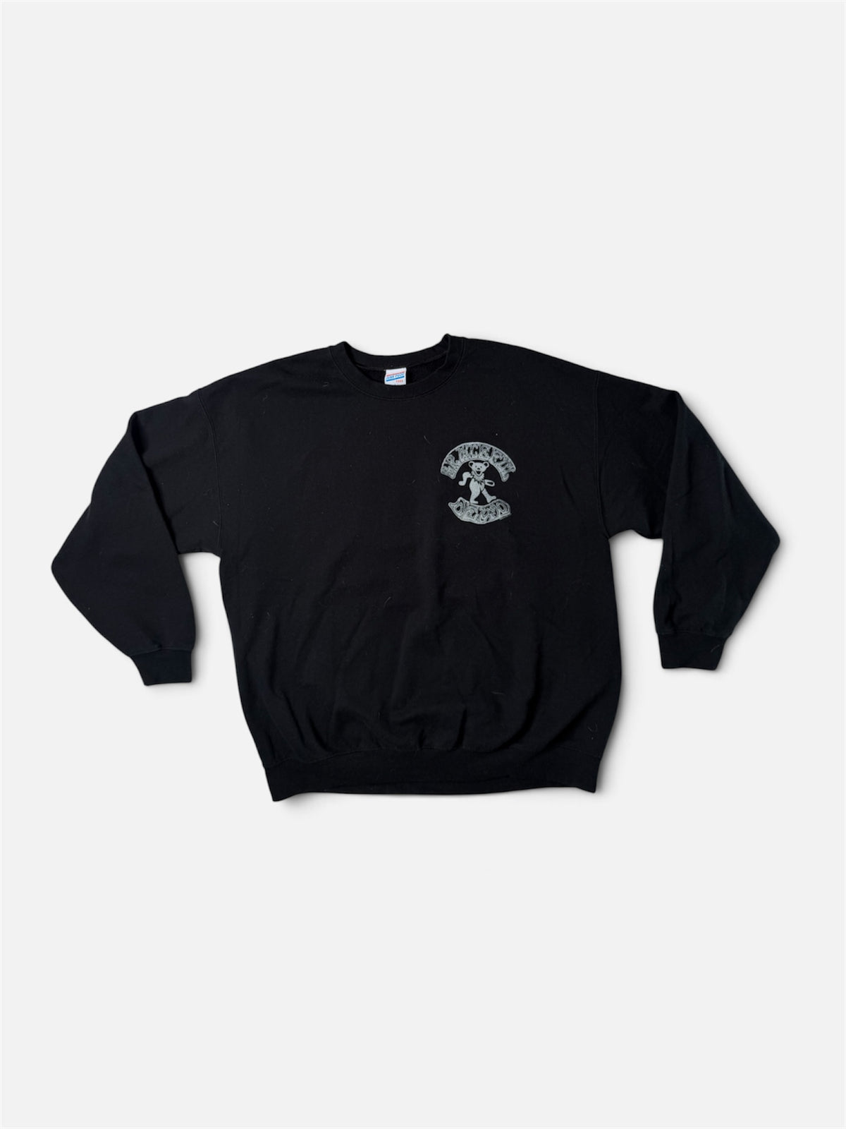 BLACK JUNK FOOD GRATEFUL DEAD PULLOVER L