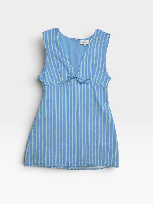BLUE STRIPE LELIS DRESS M
