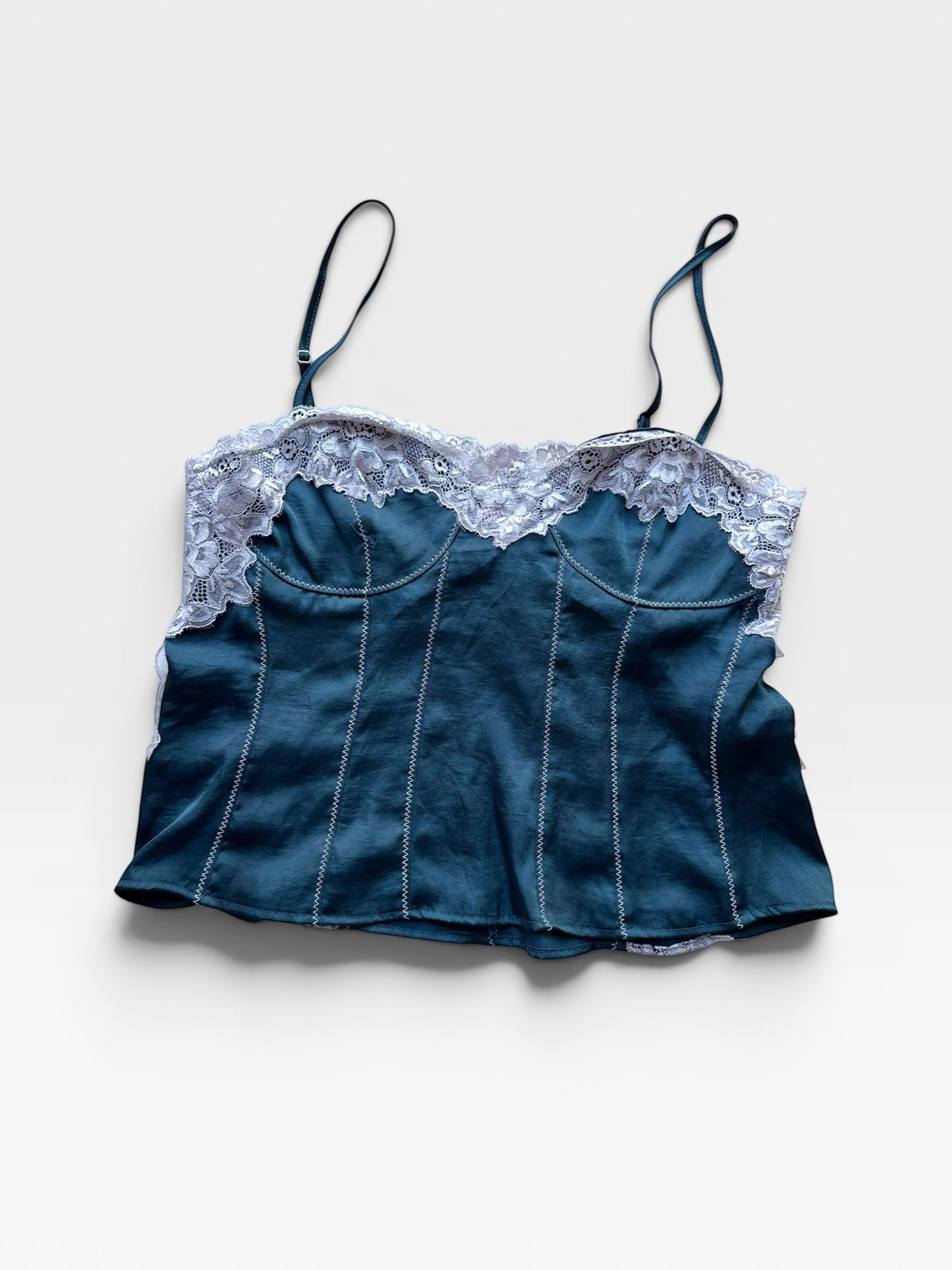 BLUE FREE PEOPLE TANK S