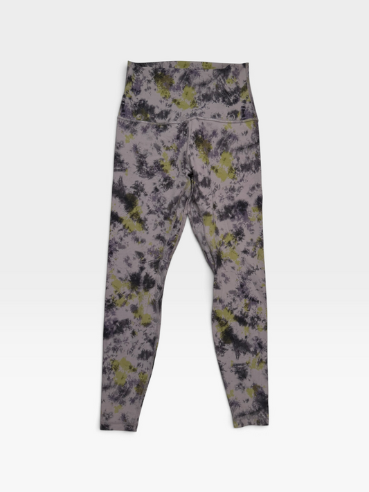 GREY/GREEN LULULEMON LEGGINGS 8