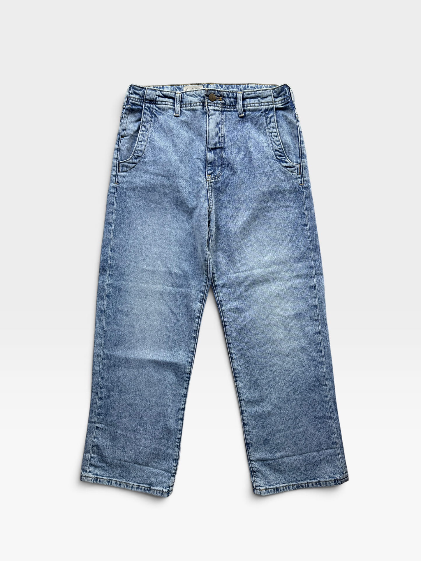 DENIM PILCRO MID-RISE SLIM BOYFRIEND JEANS 28
