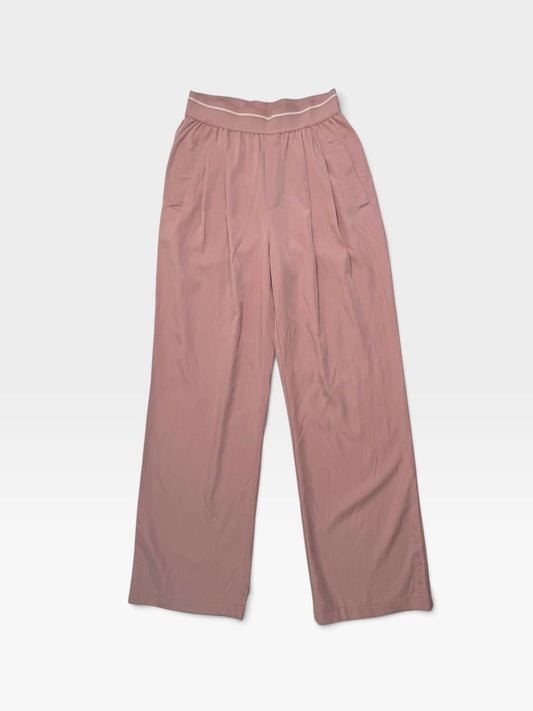MAUVE VARLEY RIGGS LOOSE FIT PANTS (ORG. $118) | XS