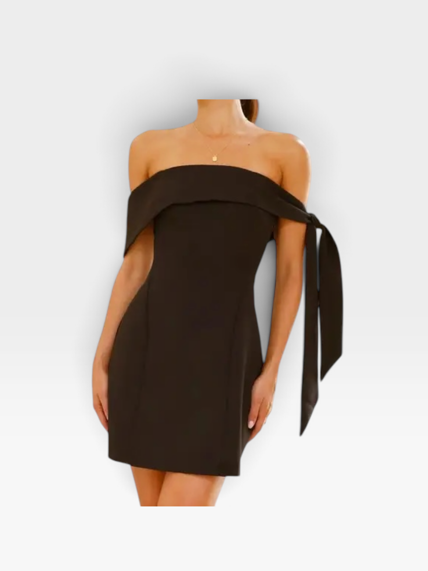 BLACK ONE AND ONLY COLLECTIVE DRESS S