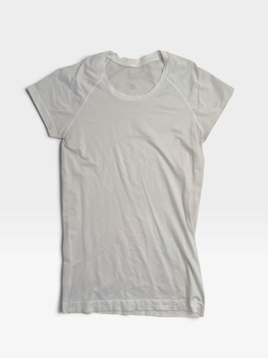 WHITE LULULEMON SHIRT 6