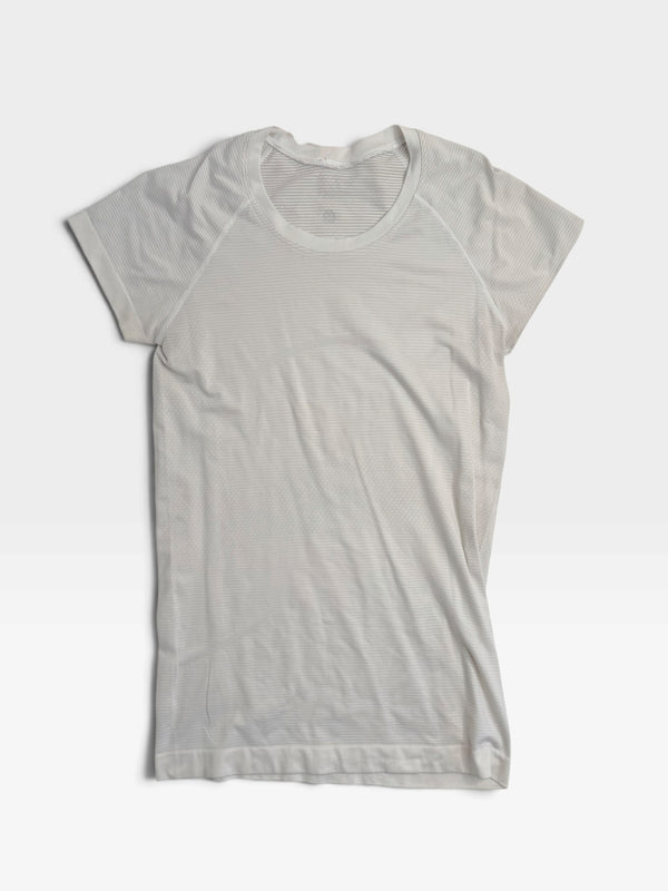 WHITE LULULEMON SHIRT 6