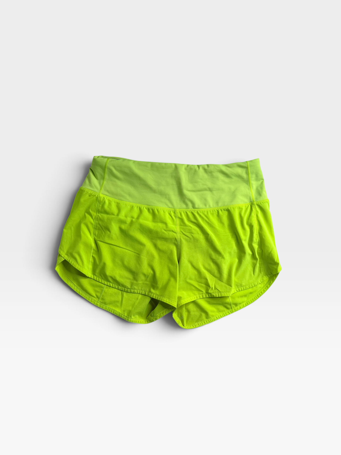 NEON LULULEMON SHORTS 8