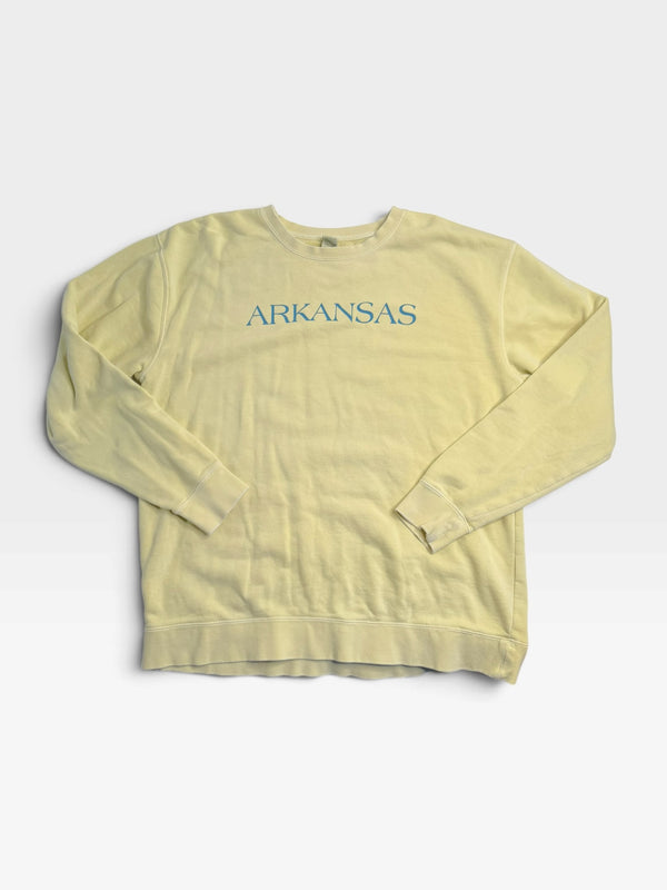YELLOW "ARKANSAS" PULLOVER XL