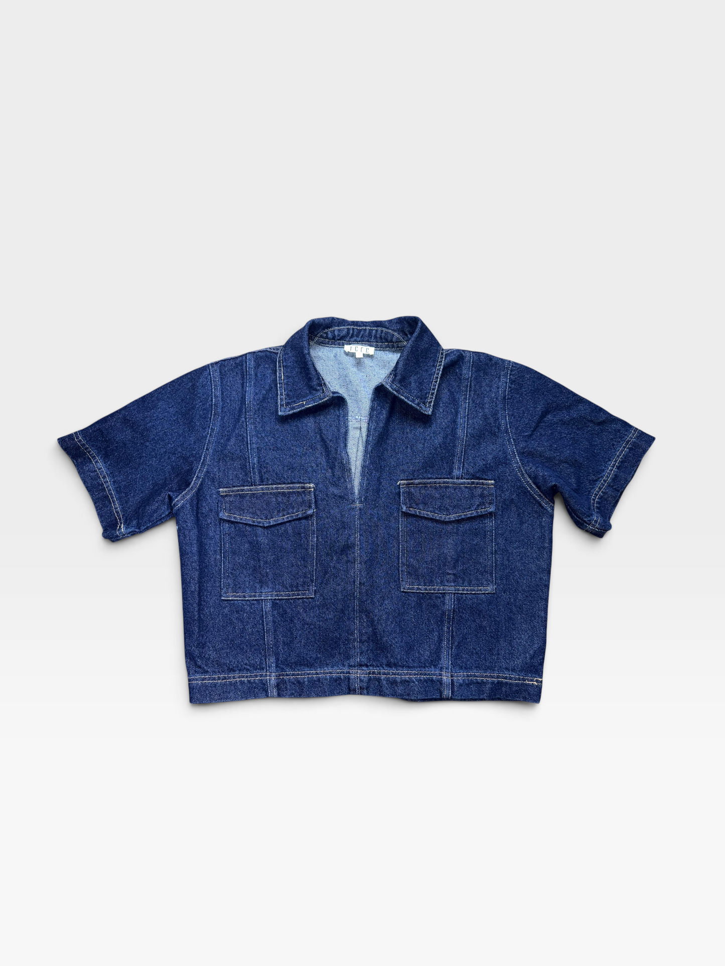 DENIM TCEC TOP L