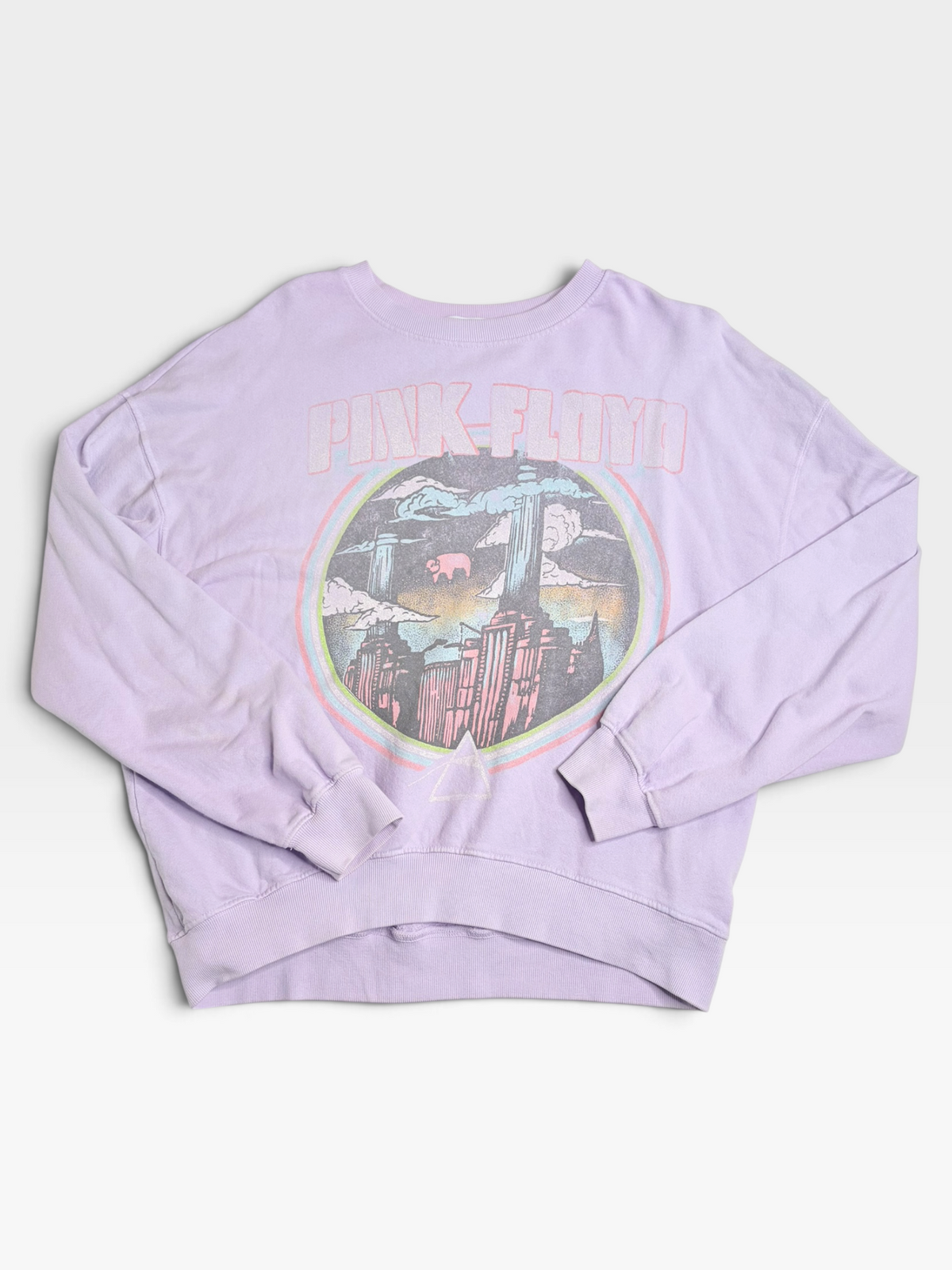 PURPLE DAYDREAMER PINK FLOYD PULLOVER S