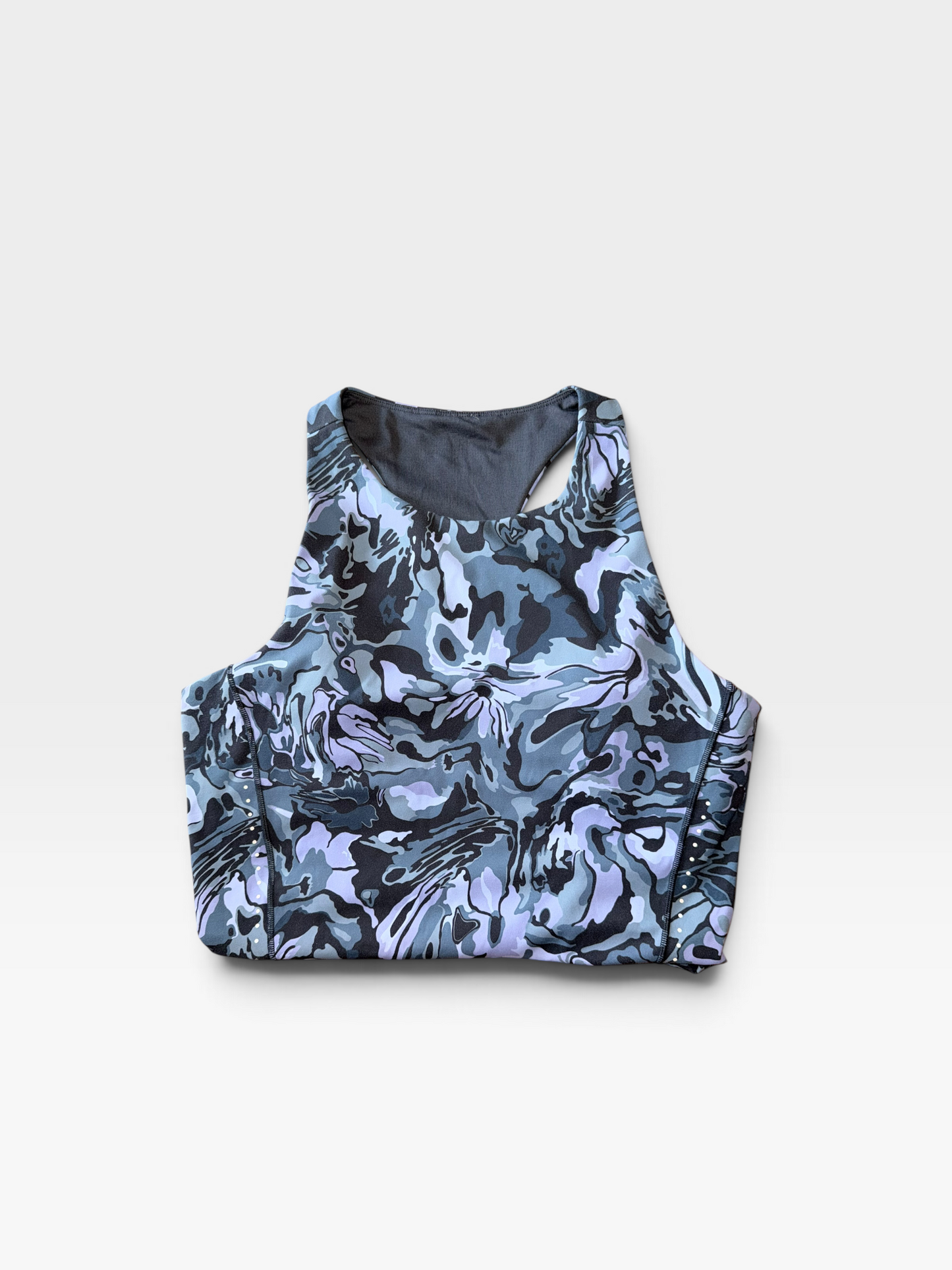 GREEN/PIURPLE DESIGN LULULEMON TANK 10