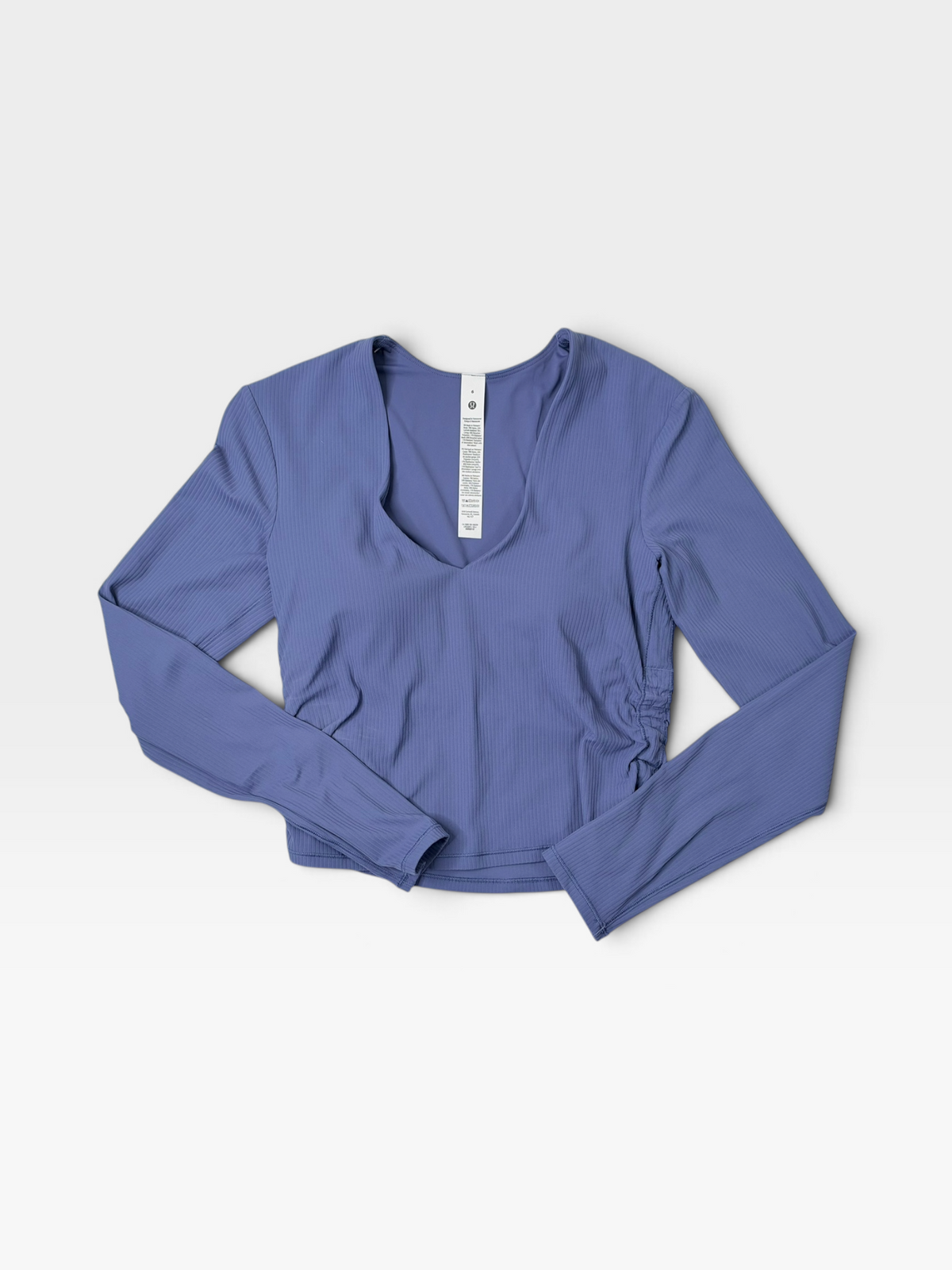 BLUE LULULEMON V-NECK TOP (ORG. $78) | 6