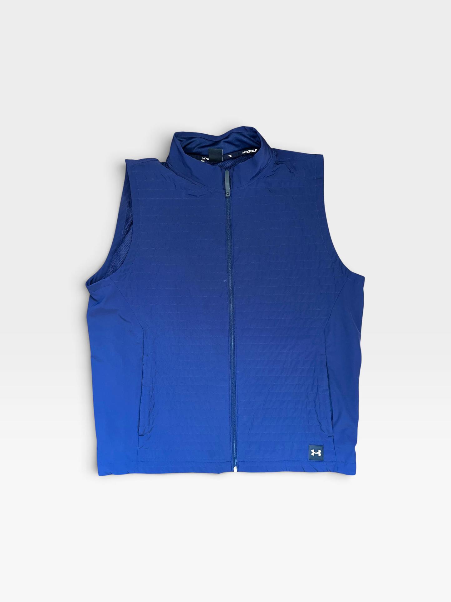 NAVY UNDER ARMOUR GOLF VEST (ORG. $100) 2XL