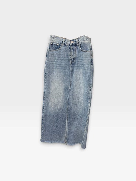 DENIM STEVE MADDEN MAXI SKIRT 4