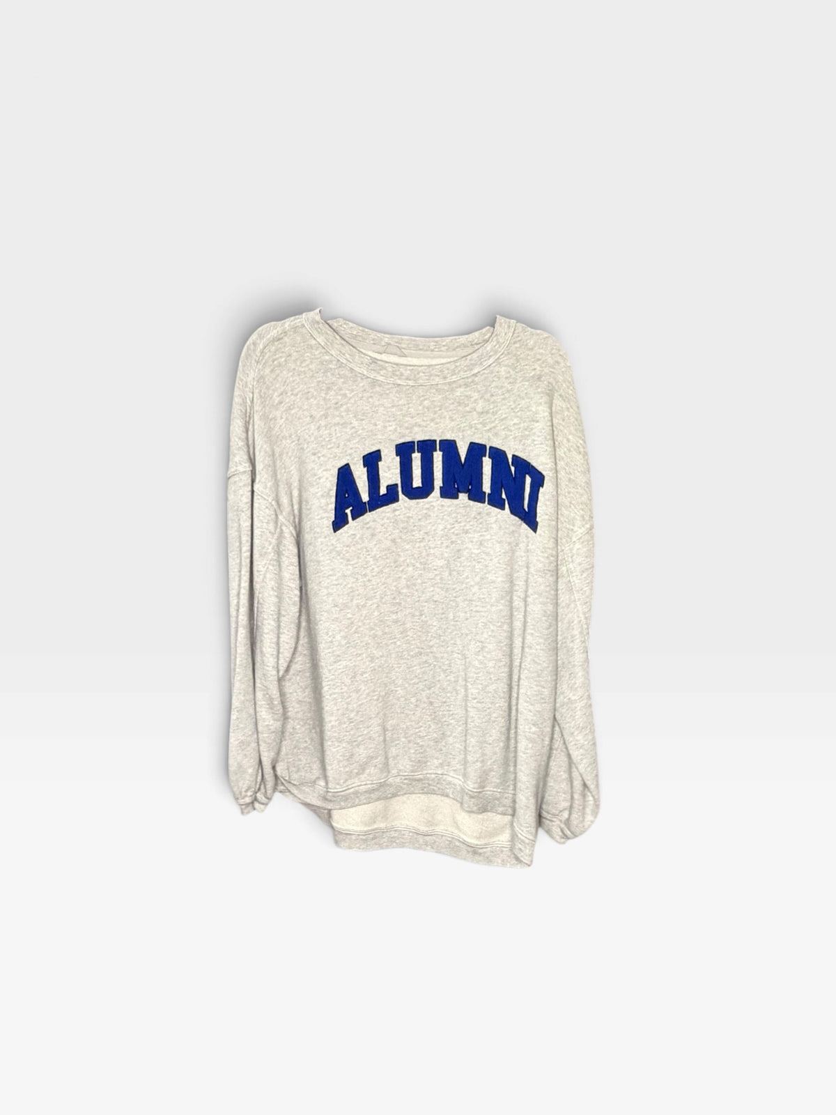 GREY/BLUE AERIE "ALUMNI" PULLOVER S