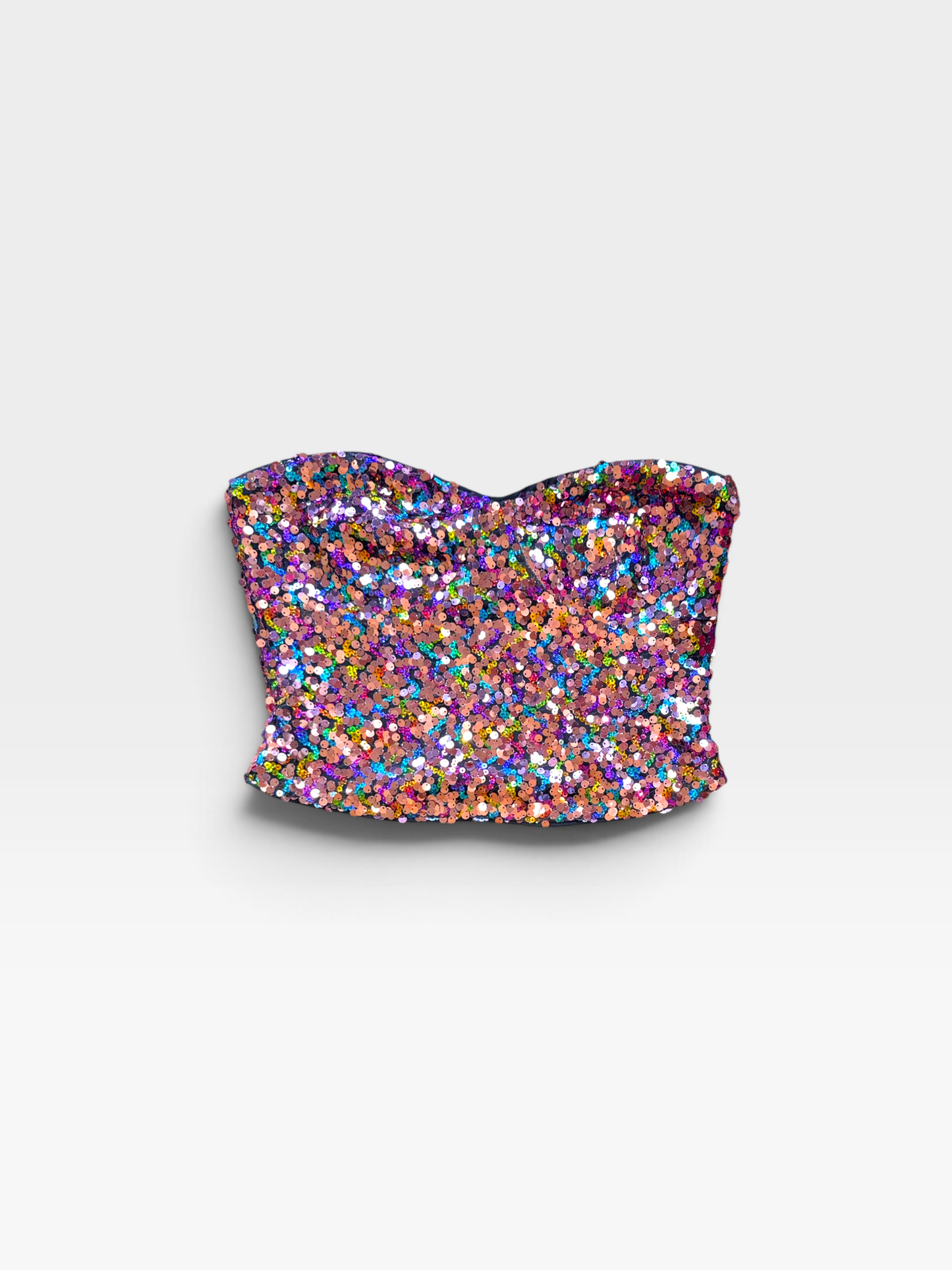 SEQUINS LELIS TANK TOP M