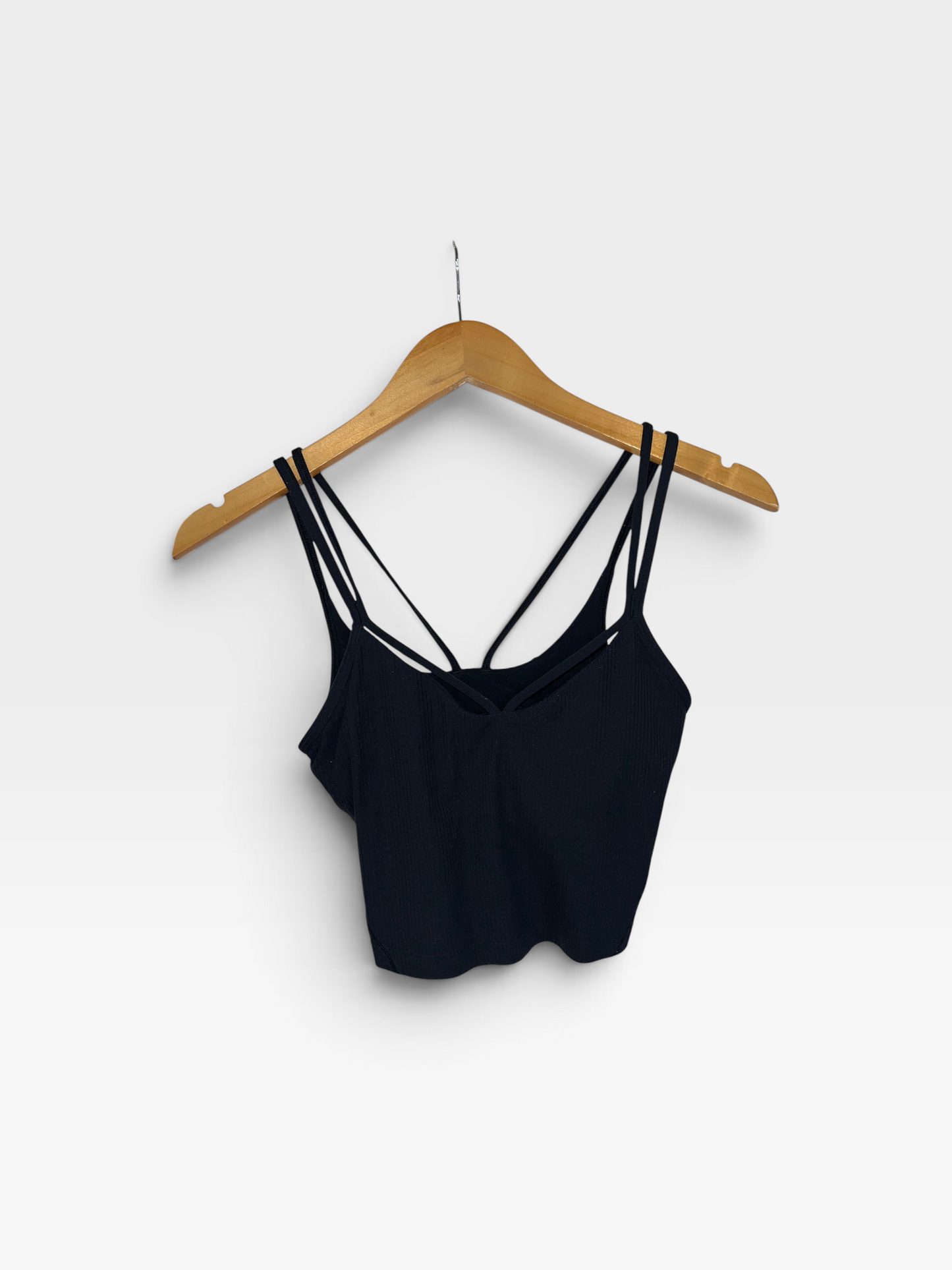 BLACK LULULEMON TANK (BRA) 4