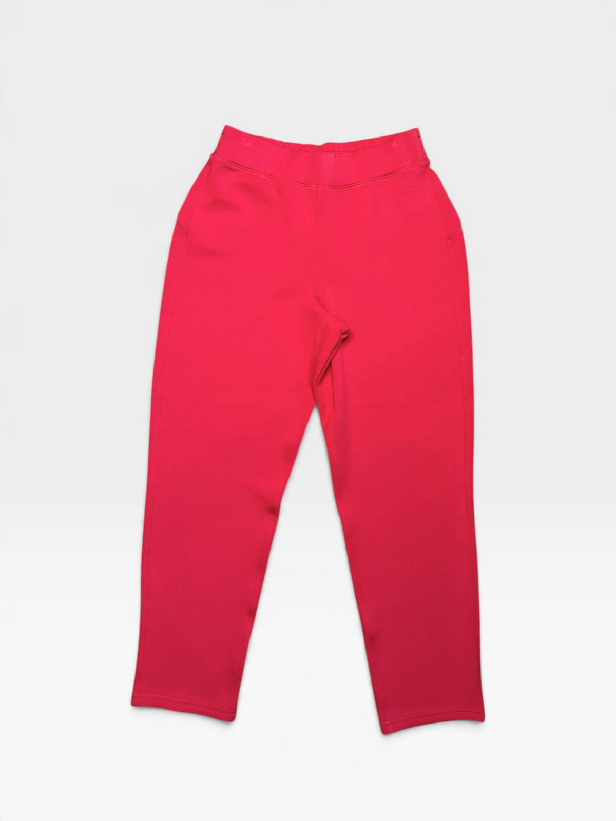 RED SPANX SLIM STRAIGHT PANTS (NWT $118) | M