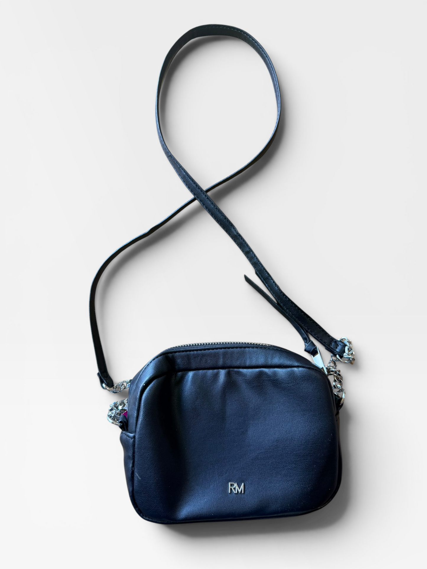 SMALL BLACK REBECCA MINKOFF STUDDED CROSSBODY BAG
