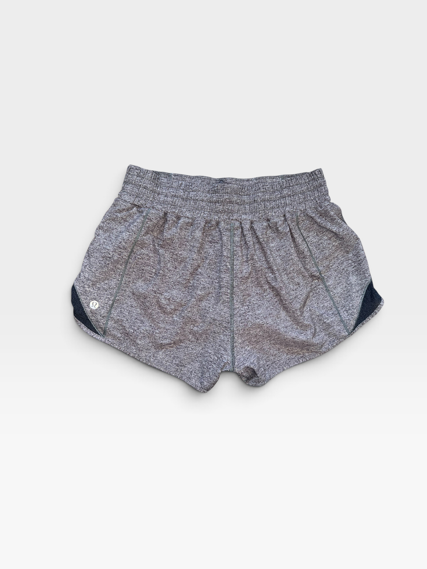 GREY LULULEMON SHORTS 6