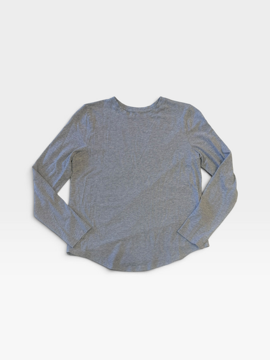 GREY LULULEMON LONGSLEEVE TOP 4