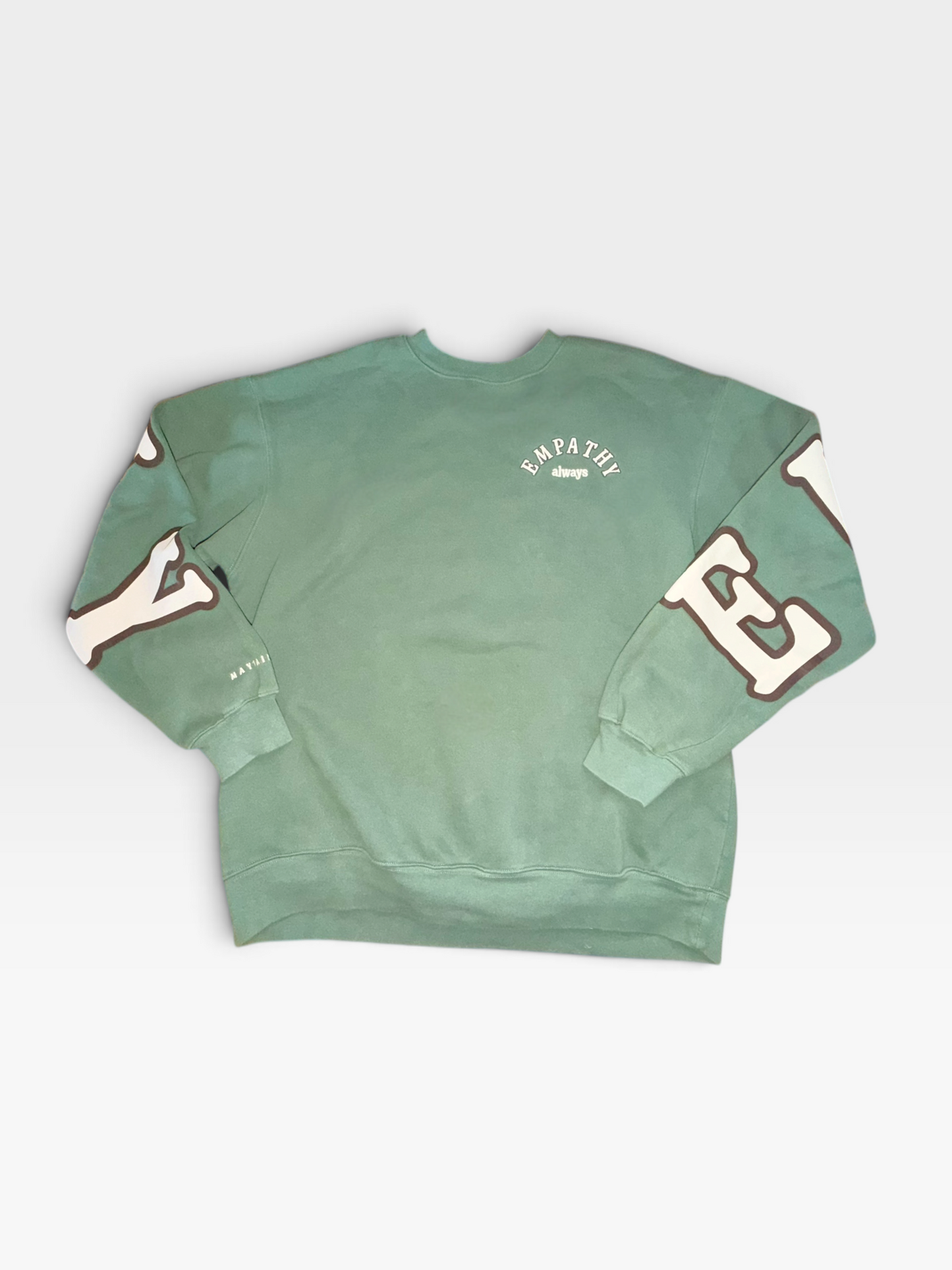 GREEN MAYFAIR GROUP EMPATHY ALWAYS PULLOVER (ORG. $118) S/M