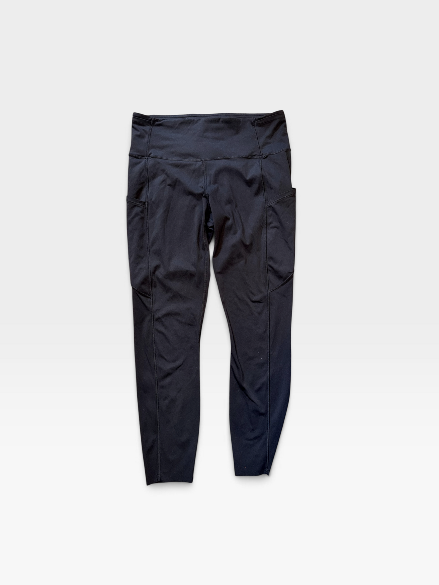 BLACK LULULEMON LEGGINGS 8