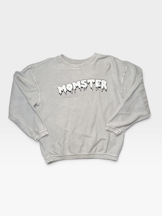 GREY CHICKA-D "MOMSTER" PULLOVER S
