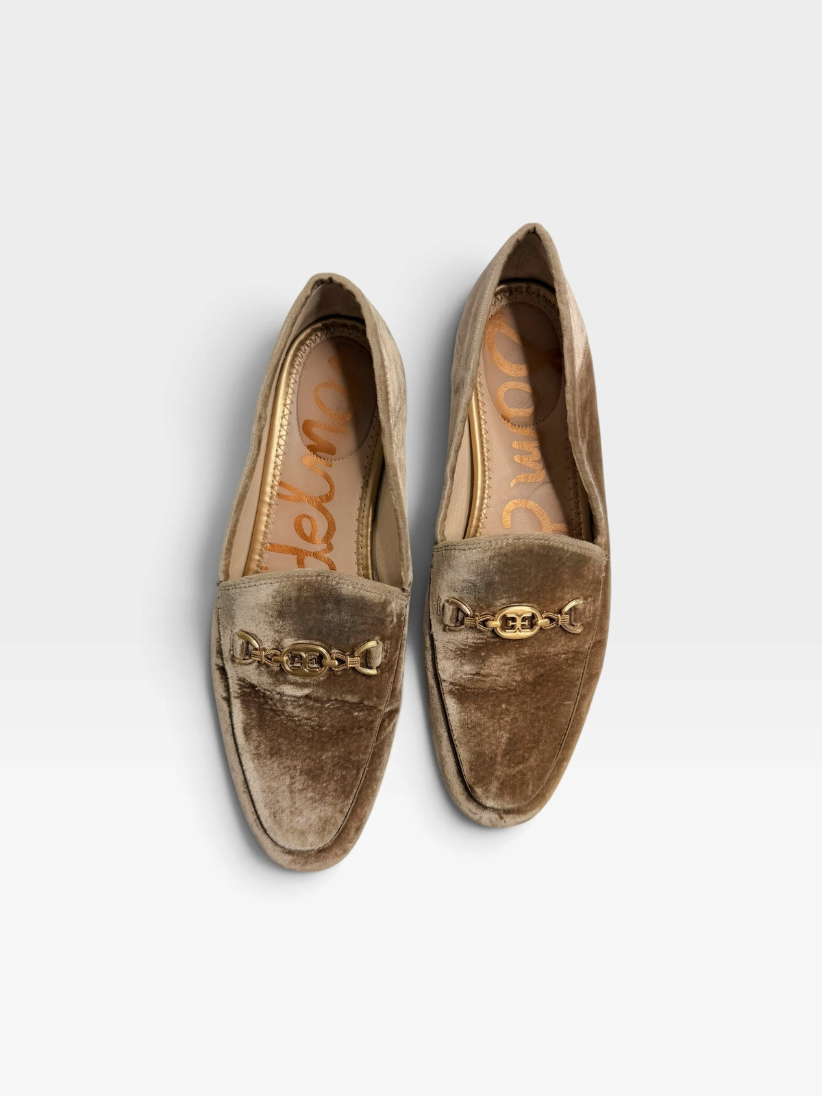 GREEN VELVET SAM EDELMAN LOAFER (ORG $150) 9.5