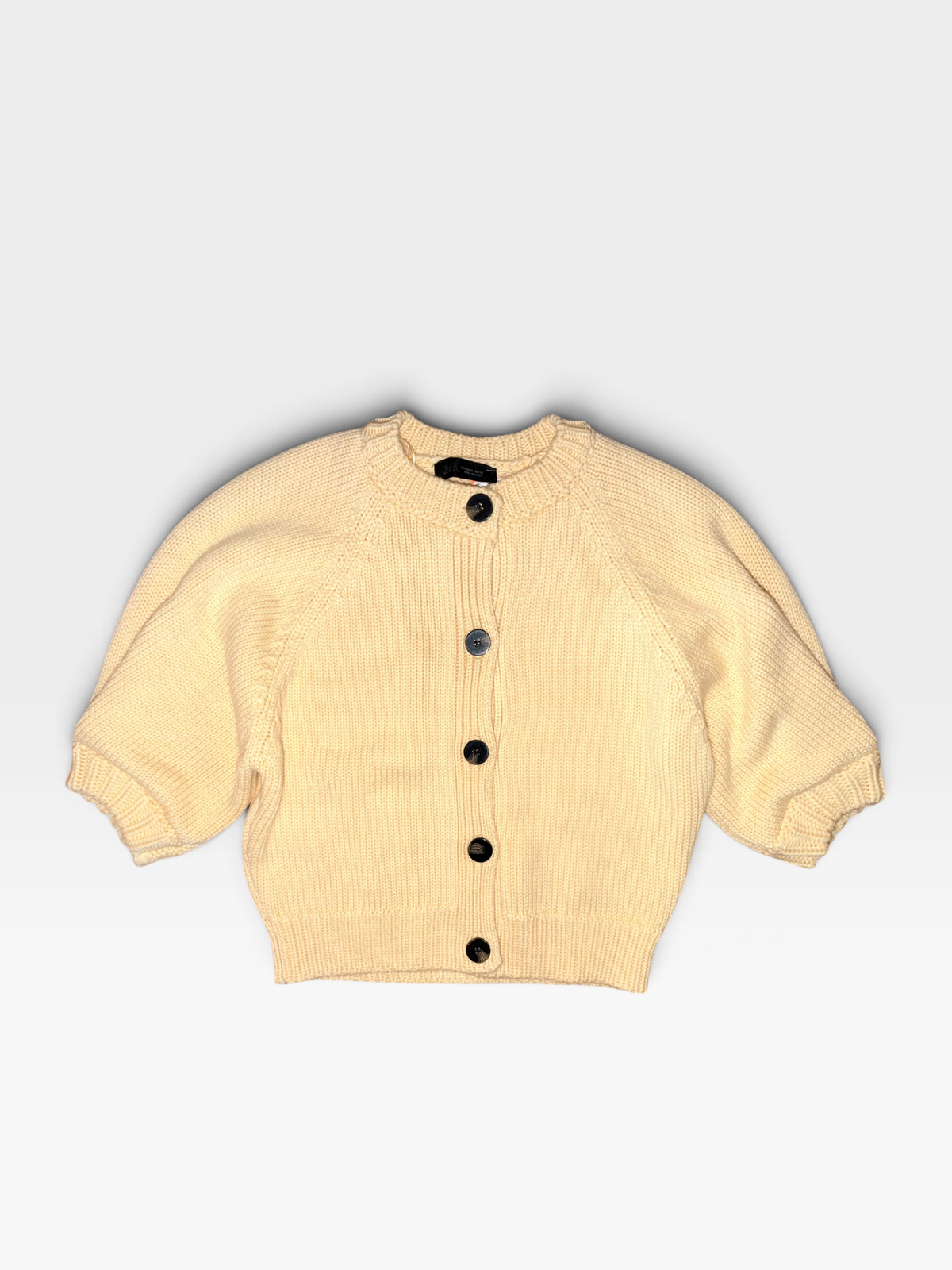 YELLOW ZARA SWEATER M
