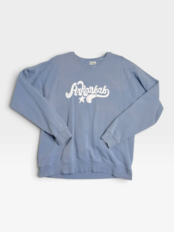 BLUE "ARKANSAS" PULL OVER L