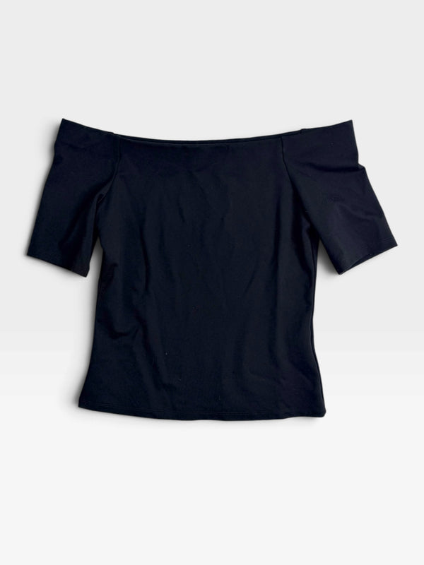 BLACK H&M TOP S